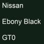 Preview: Nissan, Ebony Black, GT0.